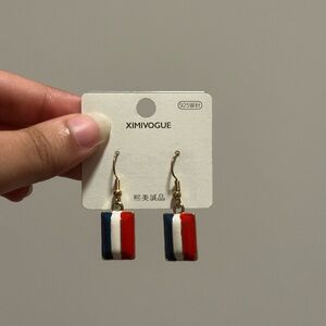 Netherlands Flag Earrings 🇳🇱